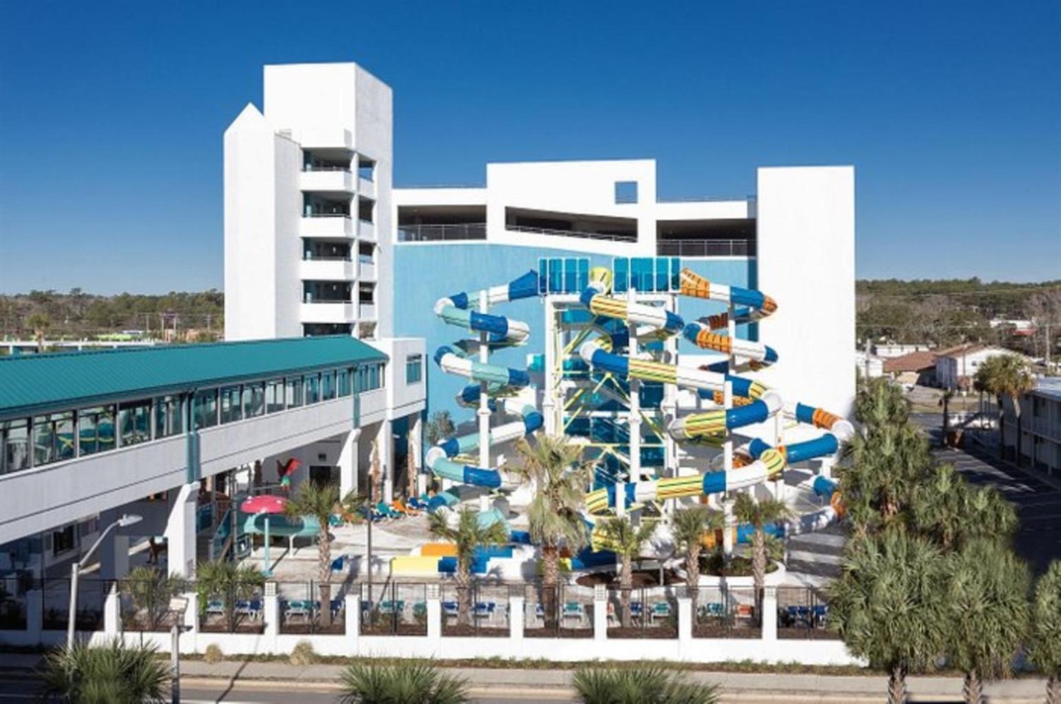Remodeled Condo, Waterpark View At Landmark Resort Myrtle Beach Exterior foto