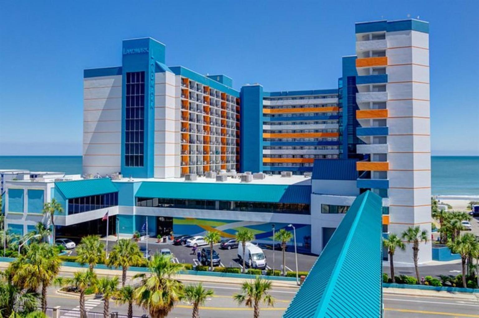 Remodeled Condo, Waterpark View At Landmark Resort Myrtle Beach Exterior foto
